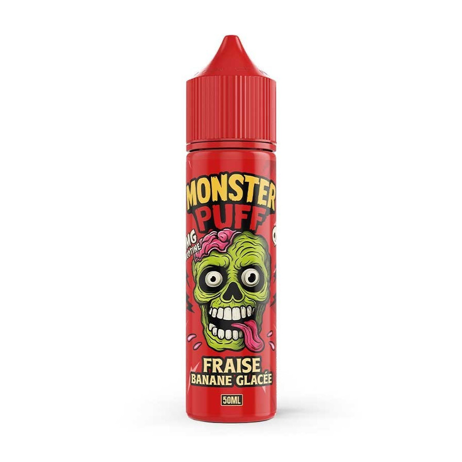 Fraise Banane Glacée Monster Puff