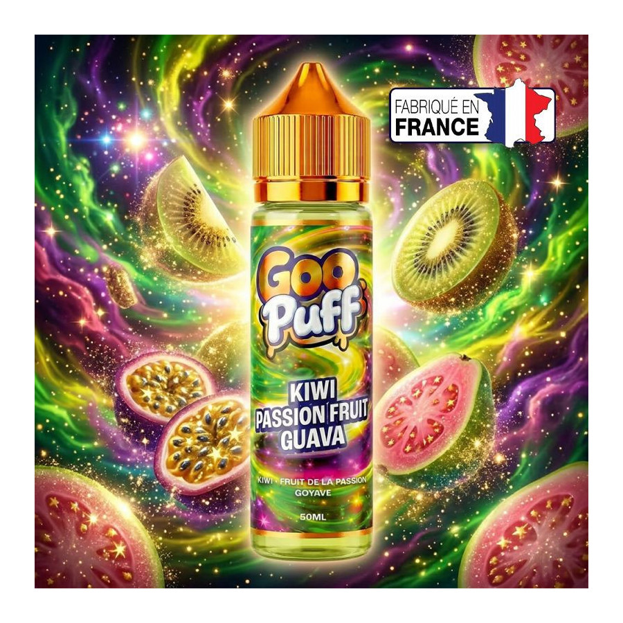 Goo Puff Kiwi Passion Fruit Guava