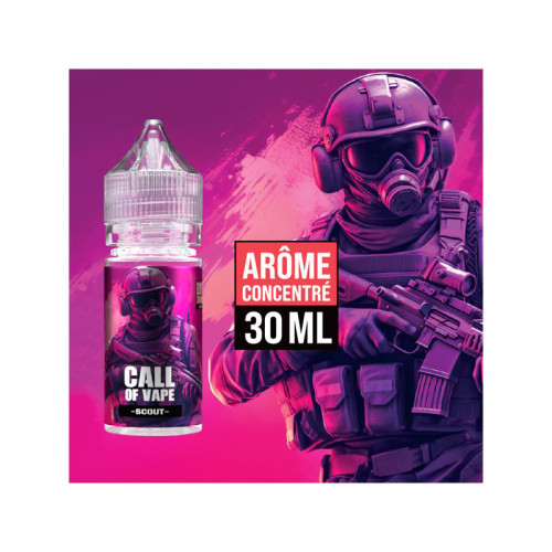 Concentré Scout 30ml Call Of Vape - Cloud Vapor (5 pièces)