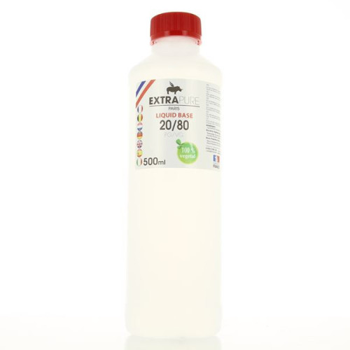 Base 500ml 20/80 00mg Extrapure