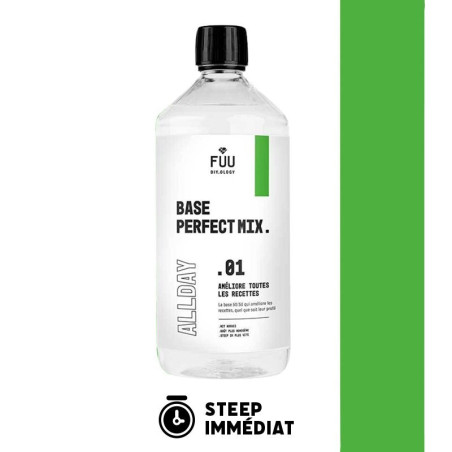 Base 1 Litre Perfect Mix All Day 0.1 50/50 Fuu