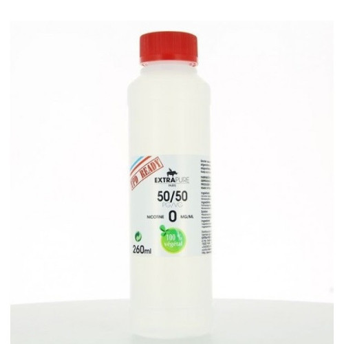 Base 260ml 50/50 00mg Extrapure