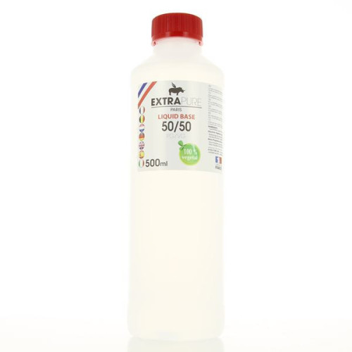 Base 500ml 50/50 00mg Extrapure