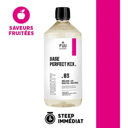 Base 1 Litre Perfect Mix Fruity 0.3 50/50 Fuu