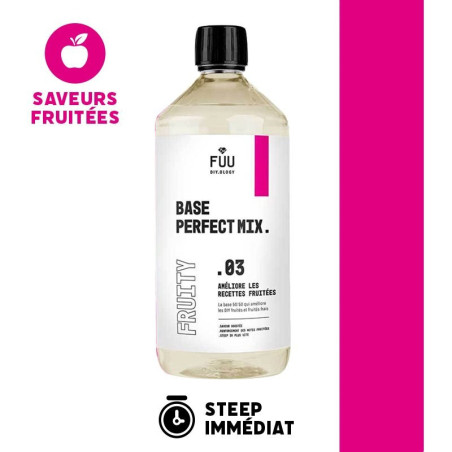 Base 1 Litre Perfect Mix Fruity 0.3 50/50 Fuu