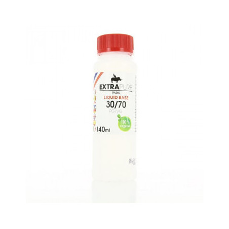BASE 30% PG 70% VG EXTRAPURE 140ml