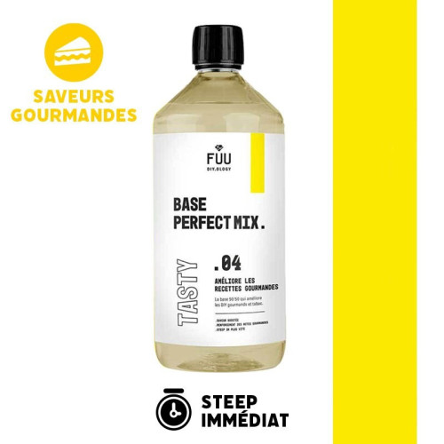 Base 1 Litre Perfect Mix Tasty 0.4 50/50 Fuu