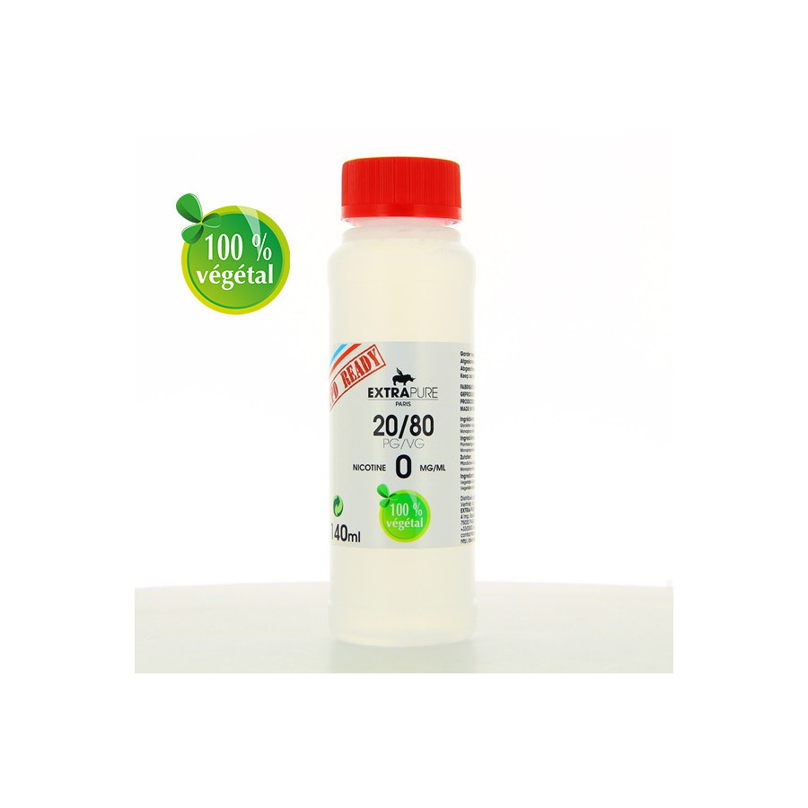 Base 140ml 20/80 00mg Extrapure