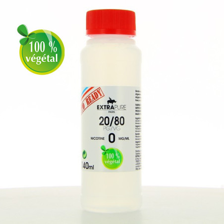 Base 140ml 20/80 00mg Extrapure