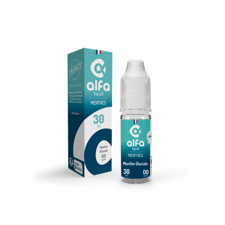 Menthe Glaciale 70/30 Menthes Alfaliquid 10ml - 12 mg