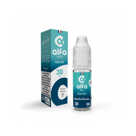 Menthe Glaciale 70/30 Menthes Alfaliquid 10ml - 12 mg