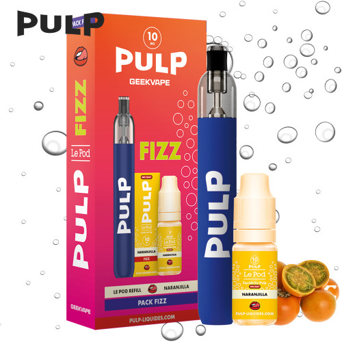Starter kit Fizz Naranjilla 10ml - Refill M2 by Pulp