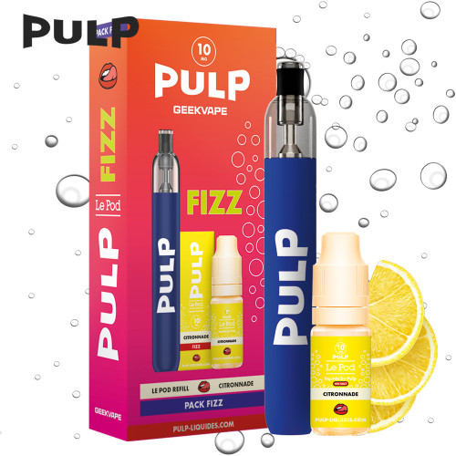 Starter kit Fizz Citronnade 10ml - Refill M2 by Pulp