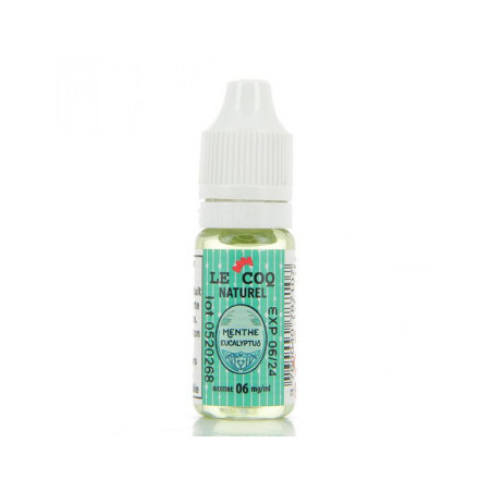 Menthe Eucalyptus Le Coq Qui Vape Premium 10ml - 03 mg