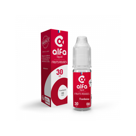 Framboise 70/30 Fruits Rouges Alfaliquid 10ml - 06 mg