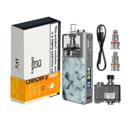 LVE Kit Pod Orion II Pro Silver RBA+Coil