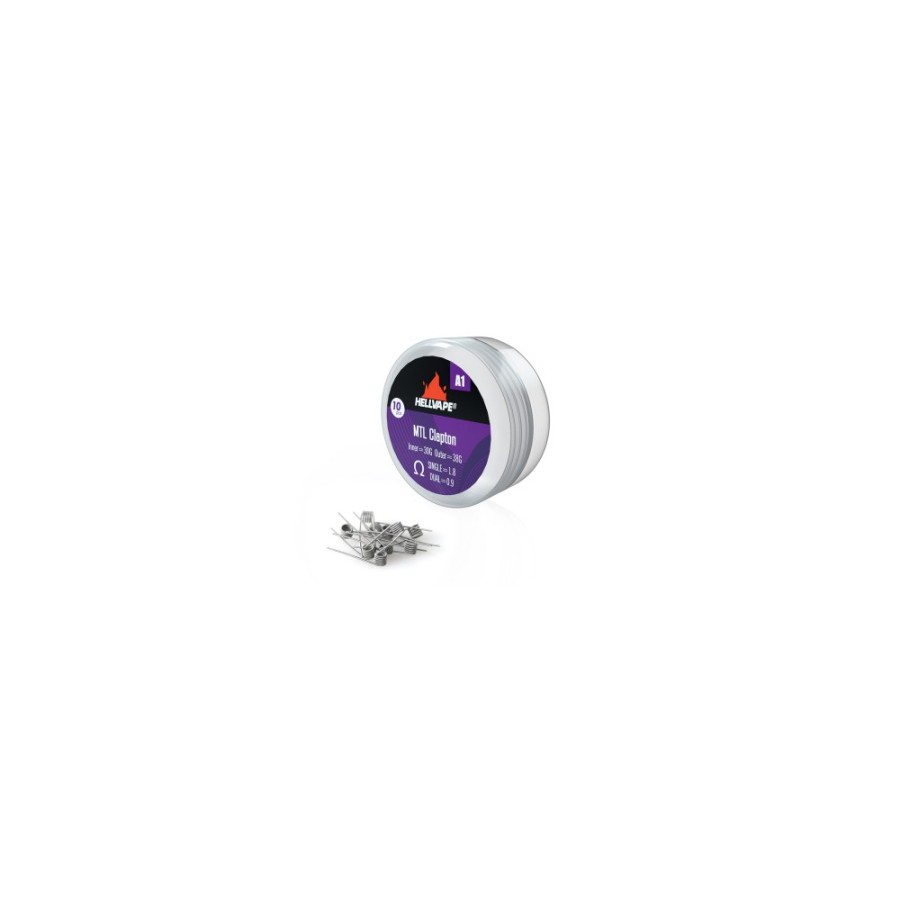 Hellvape A1 MTL Claptons Coils pre built