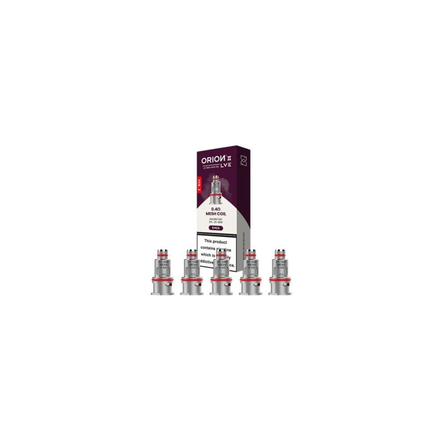 LVE Résistances Orion II Pro 0.4 0.6 0.8Ω x5