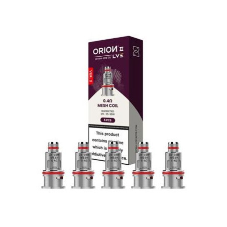 LVE Résistances Orion II Pro 0.4 0.6 0.8Ω x5