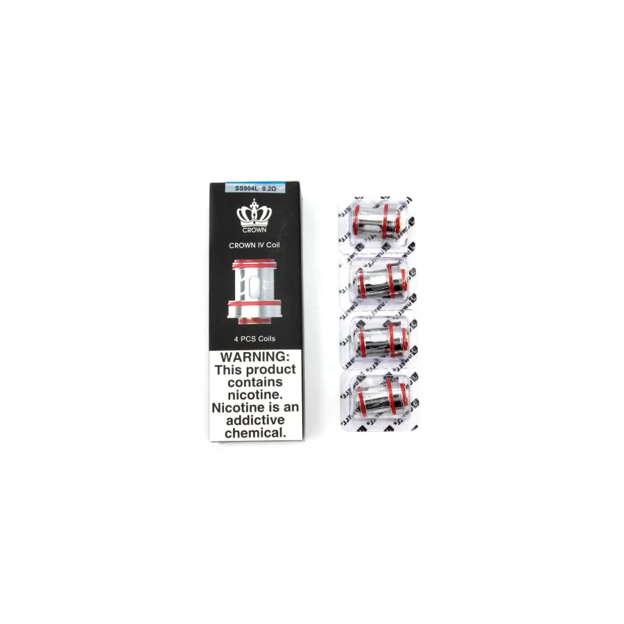 Uwell Résistances Crown IV Dual SS904L x