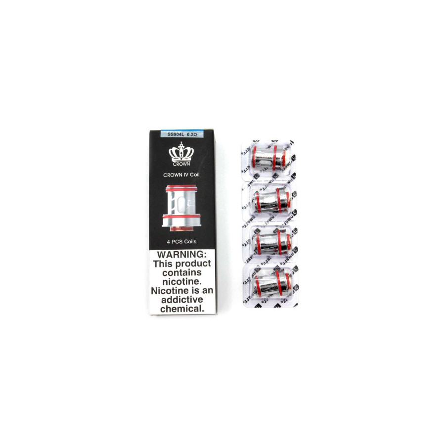 Uwell Résistances Crown IV Dual SS904L x