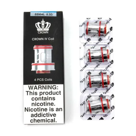 Uwell Résistances Crown IV Dual SS904L x
