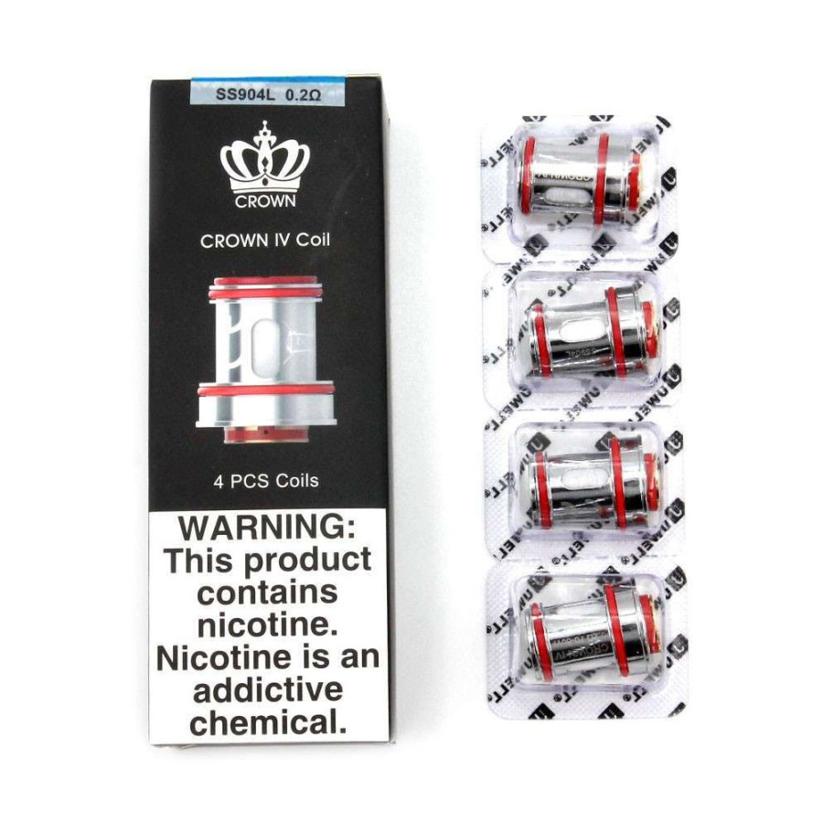 Uwell Résistances Crown IV Dual SS904L x
