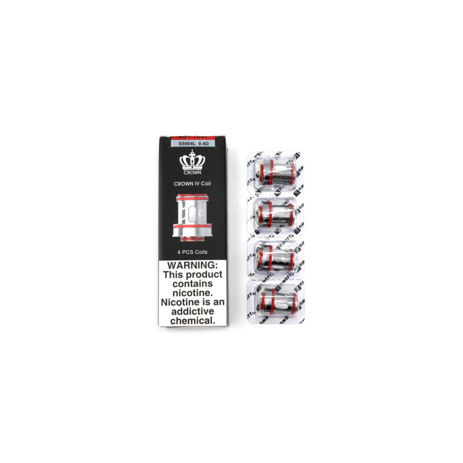 Uwell Résistances Crown IV Dual SS904L x