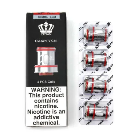 Uwell Résistances Crown IV Dual SS904L x