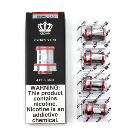 Uwell Résistances Crown IV Dual SS904L x