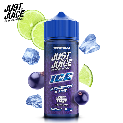 Cassis & Citron Ice Just Juice 100ml - 00 mg