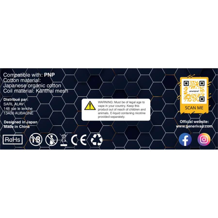 Generivap Resistances V series X5