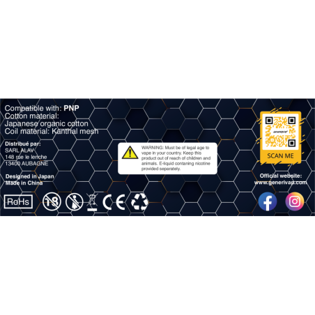 Generivap Resistances V series X5