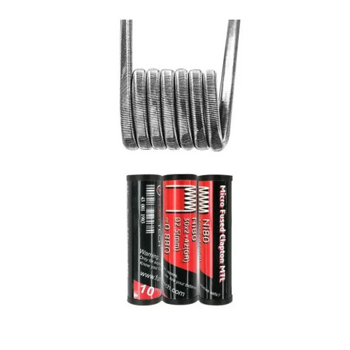 Fumytech Résistances Micro Fused Clapton MTL Pre montée