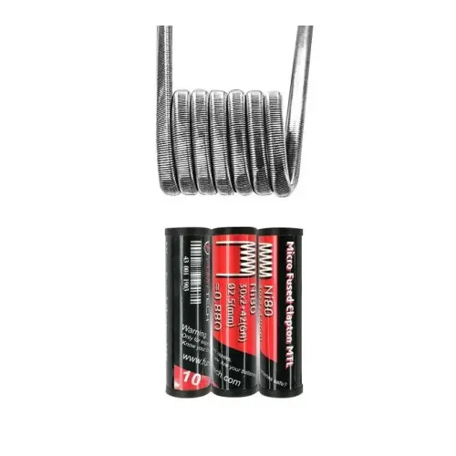 Fumytech Résistances Micro Fused Clapton MTL Pre montée