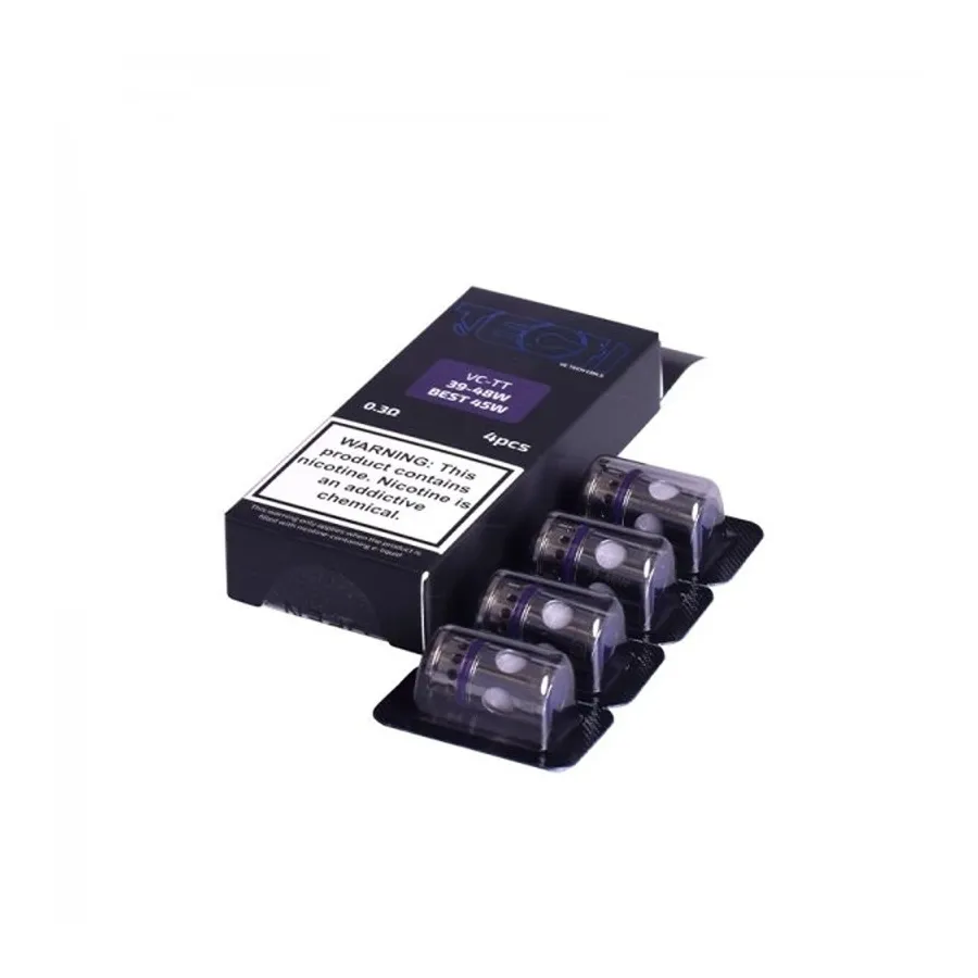 Résistances VC Temp Tech Series par 4 Vaperz Cloud