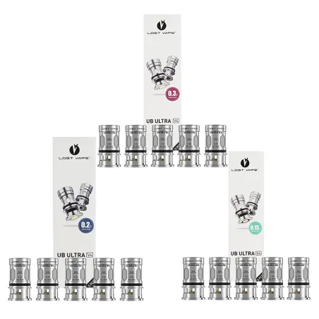 Résistances UB Ultra (M Coils) Lost Vape