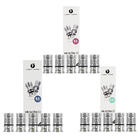 Résistances UB Ultra (M Coils) Lost Vape