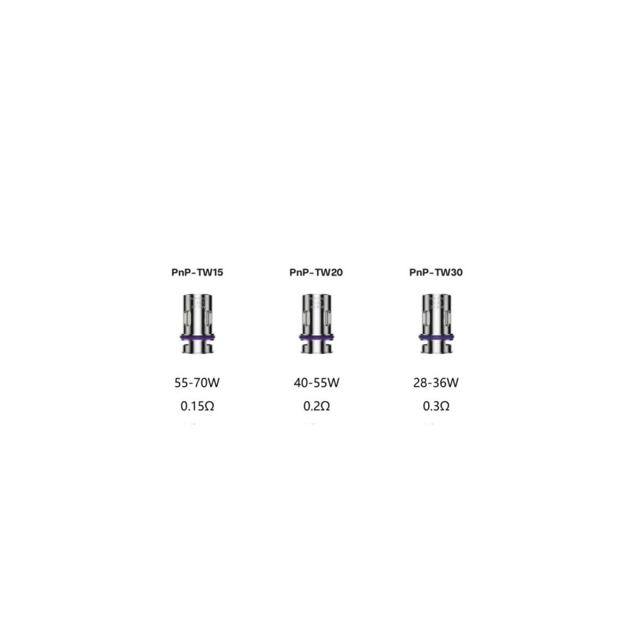 Résistances PnP Voopoo