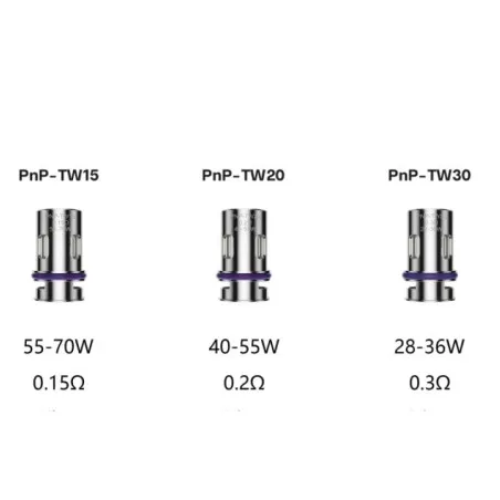 Résistances PnP Voopoo