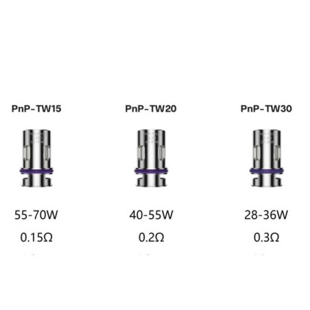 Résistances PnP Voopoo