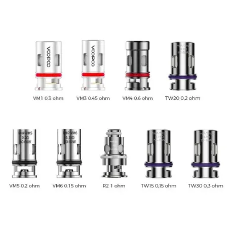 Résistances PnP Voopoo