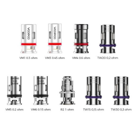 Résistances PnP Voopoo