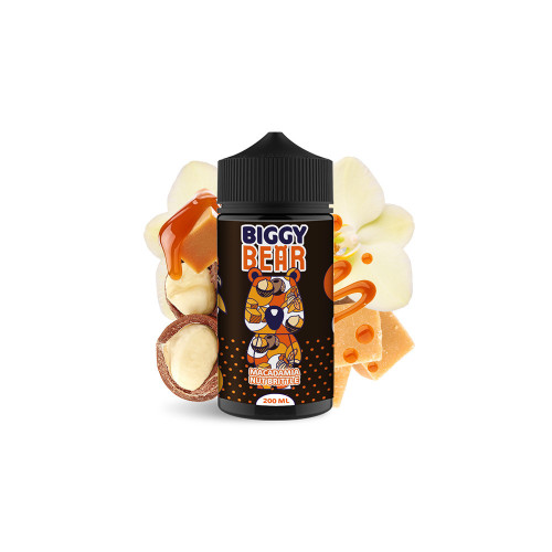 E liquide Macadamia Nut Brittle 200ml Biggy Bear