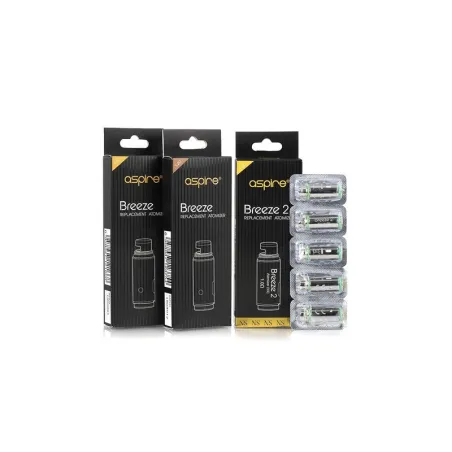 Résistances U tech Breeze (0.6 1.0 1.2) Aspire