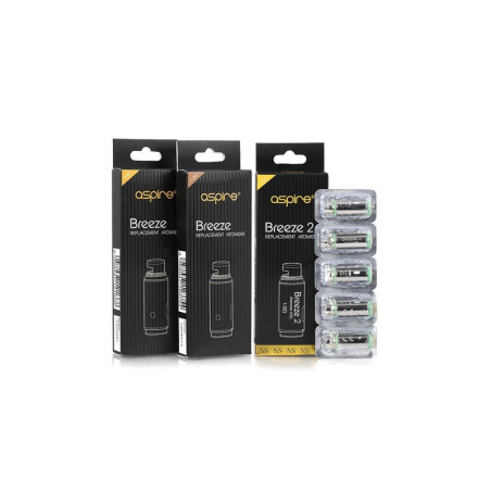 Résistances U tech Breeze (0.6 1.0 1.2) Aspire