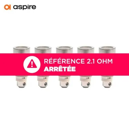 Résistances Nautilus BVC (MTL) Aspire