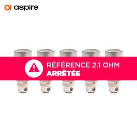 Résistances Nautilus BVC (MTL) Aspire