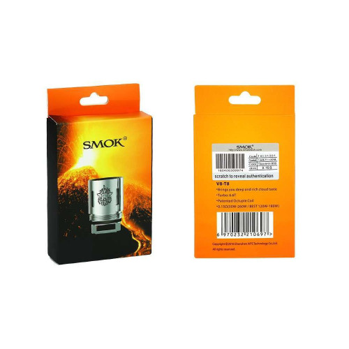Résistances TFV8 (Cloud Beast Baby X Baby) Smok