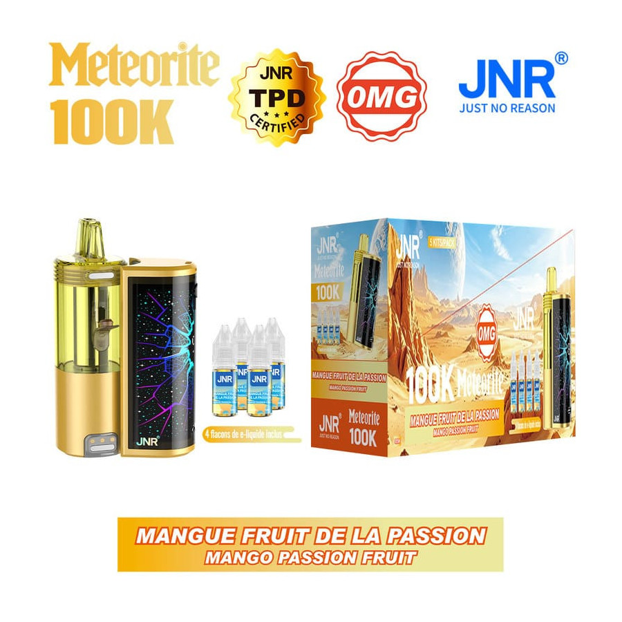 Meteorite 100K Mango Passion Fruit JNR